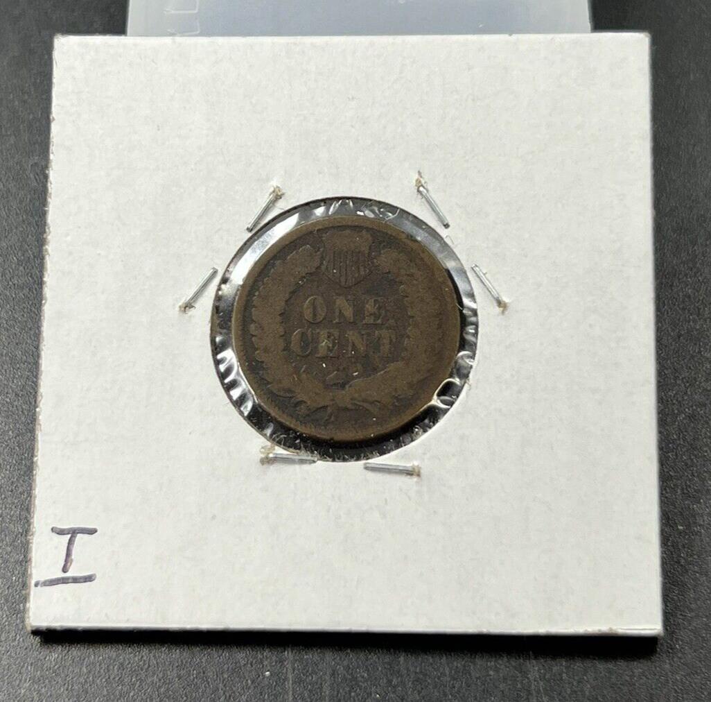 1879 P 1c Indian Cent Penny Nice Coin AG About Good / Good Detail Full Date