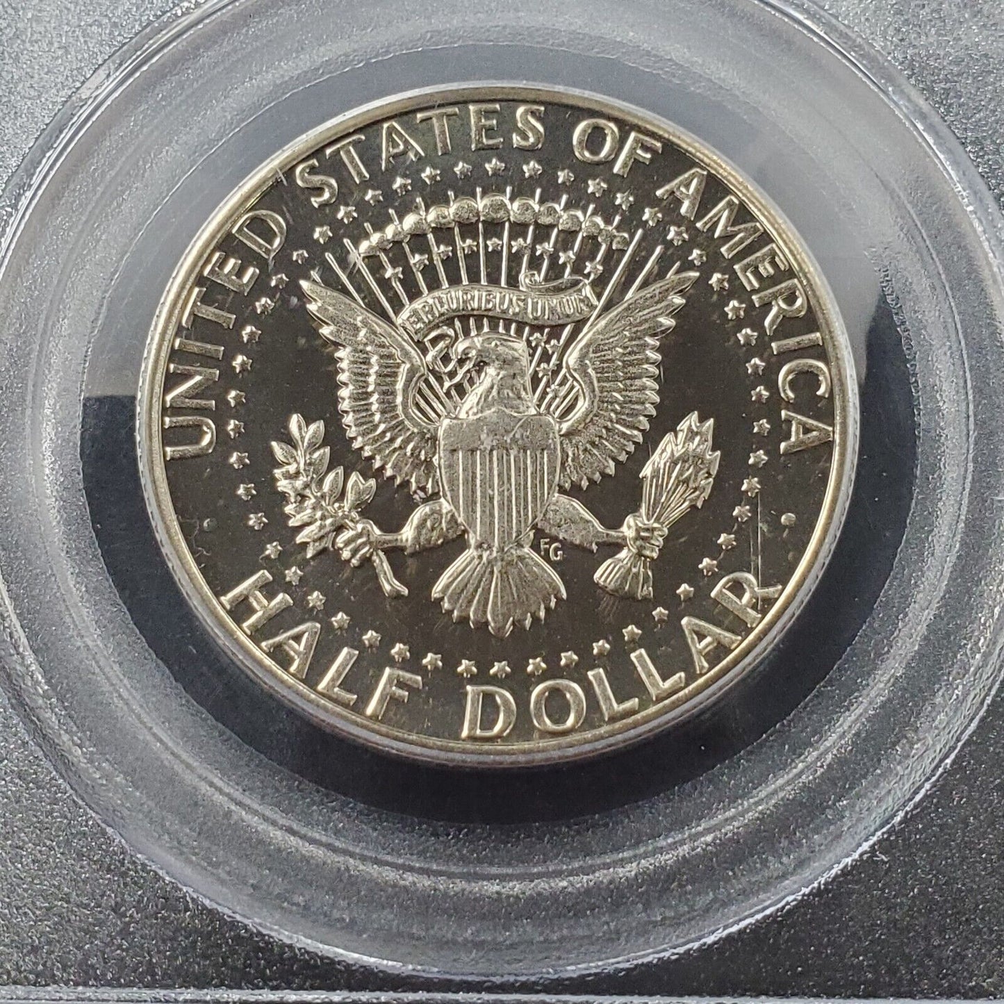 1974 S Clad Kennedy Proof Half Dollar Coin PCGS PR69 DCAM Gem Deep Cameo TONER