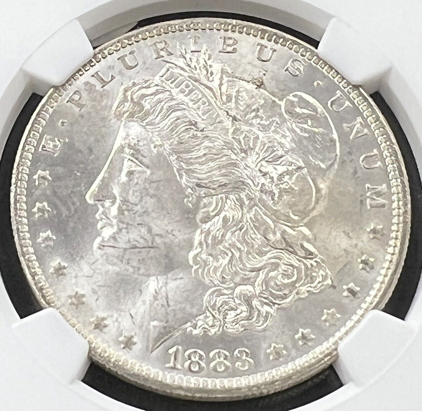1883 O Morgan Silver Eagle Dollar Coin NGC MS63 BU UNC Certified