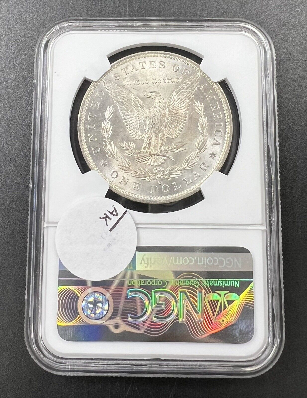 1883 O Morgan Silver Eagle Dollar Coin NGC MS63 BU UNC Certified