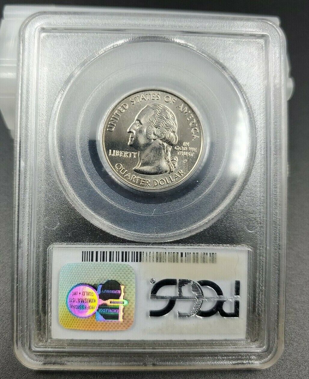 2001 P North Carolina State Quarter Coin PCGS MS67 Gem BU Uncirculated