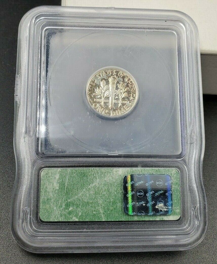 1963 P Roosevelt Silver Dime Coin PR68 DCam Deep Cameo ICG Gem Proof Nice Coin