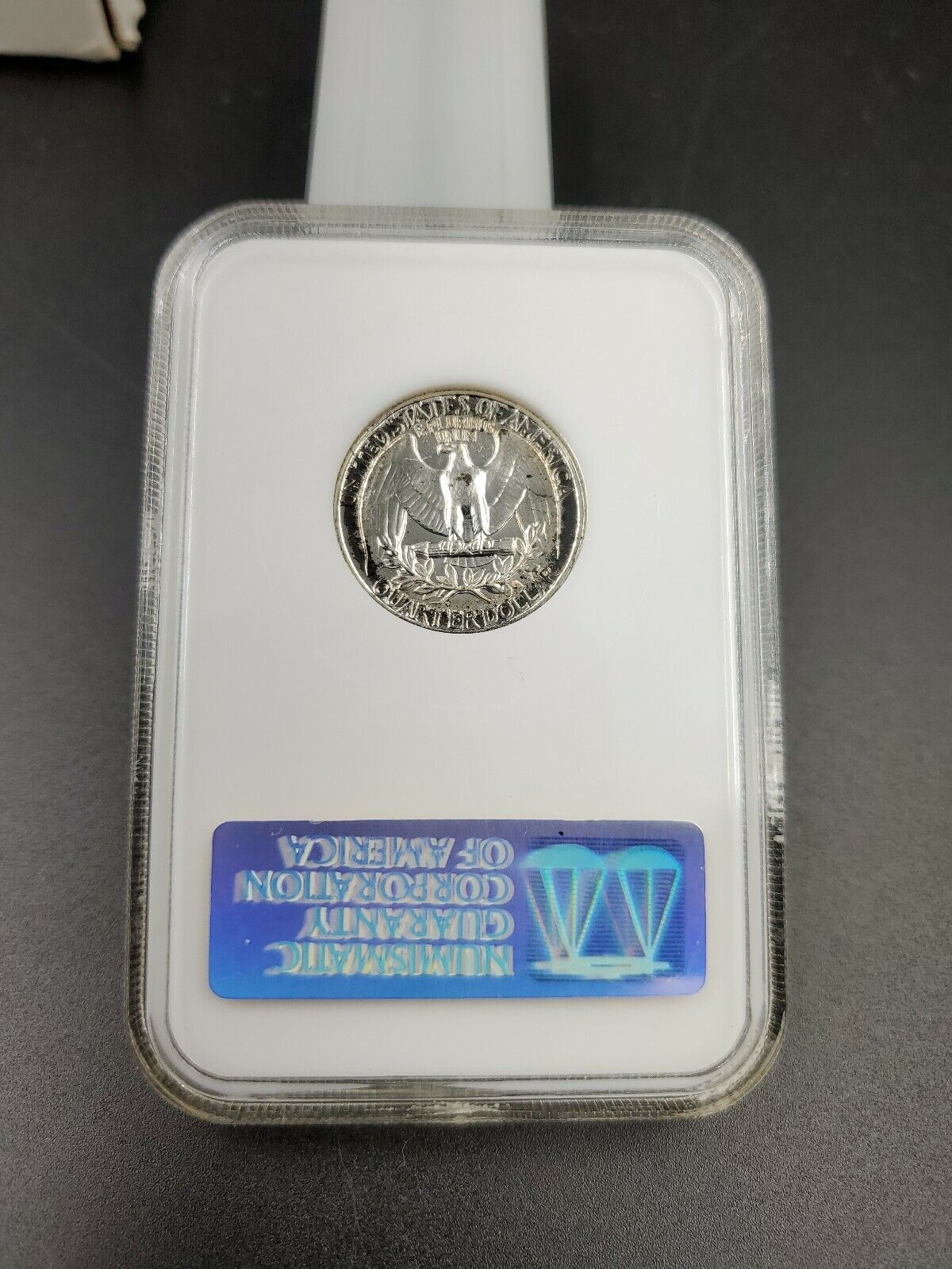 1960 P 25c Washington Silver Coin Proof Quarter NGC PF68 Retro Fat Holder B LBL