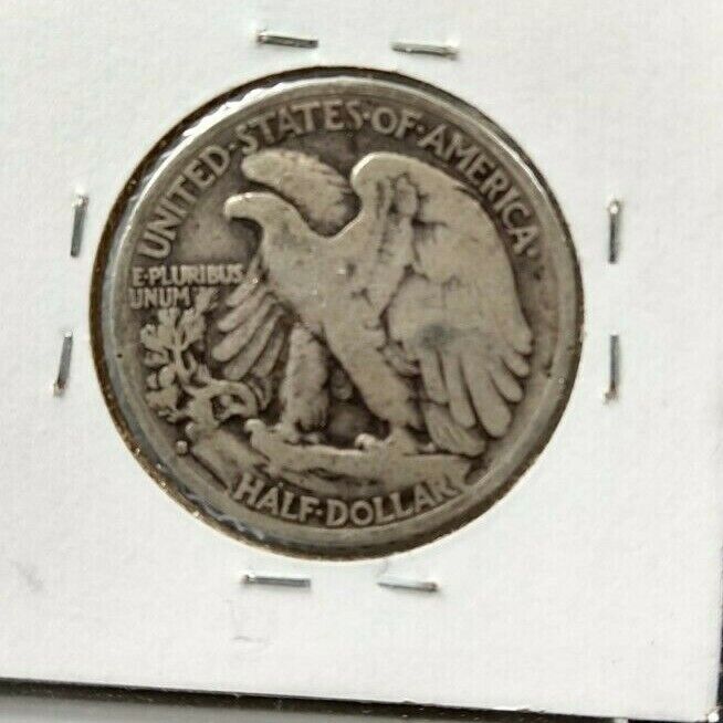 1933 S Walking Liberty Silver Eagle Coin Average VF VERY FINE Circulated
