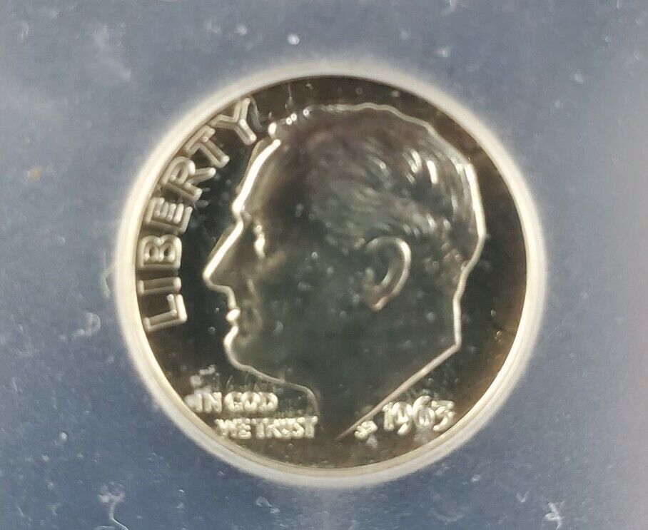 1963 P Roosevelt Silver Dime Coin PR70 Perfect Grade ICG Gem Proof Nice Coin