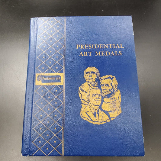 US Presidential Art Medals Album With 18 UNC Medals Volume 1 Washington - Grant