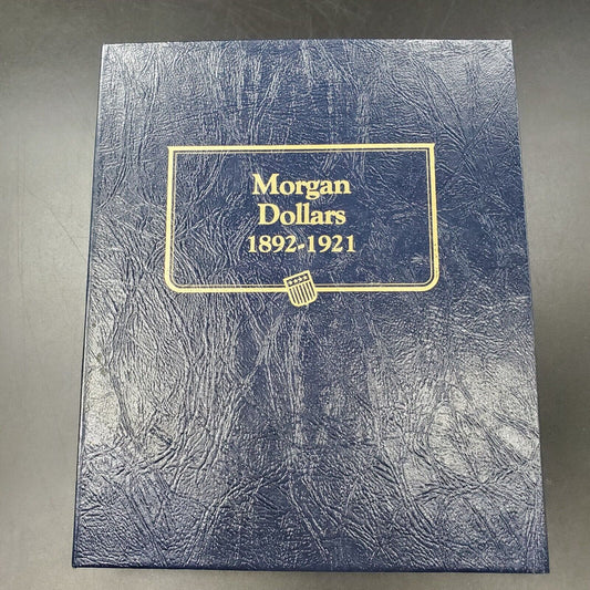 Morgan Dollars 1892-1921 Whitman Coin Album #9129 Excellent Condition Used EMPTY