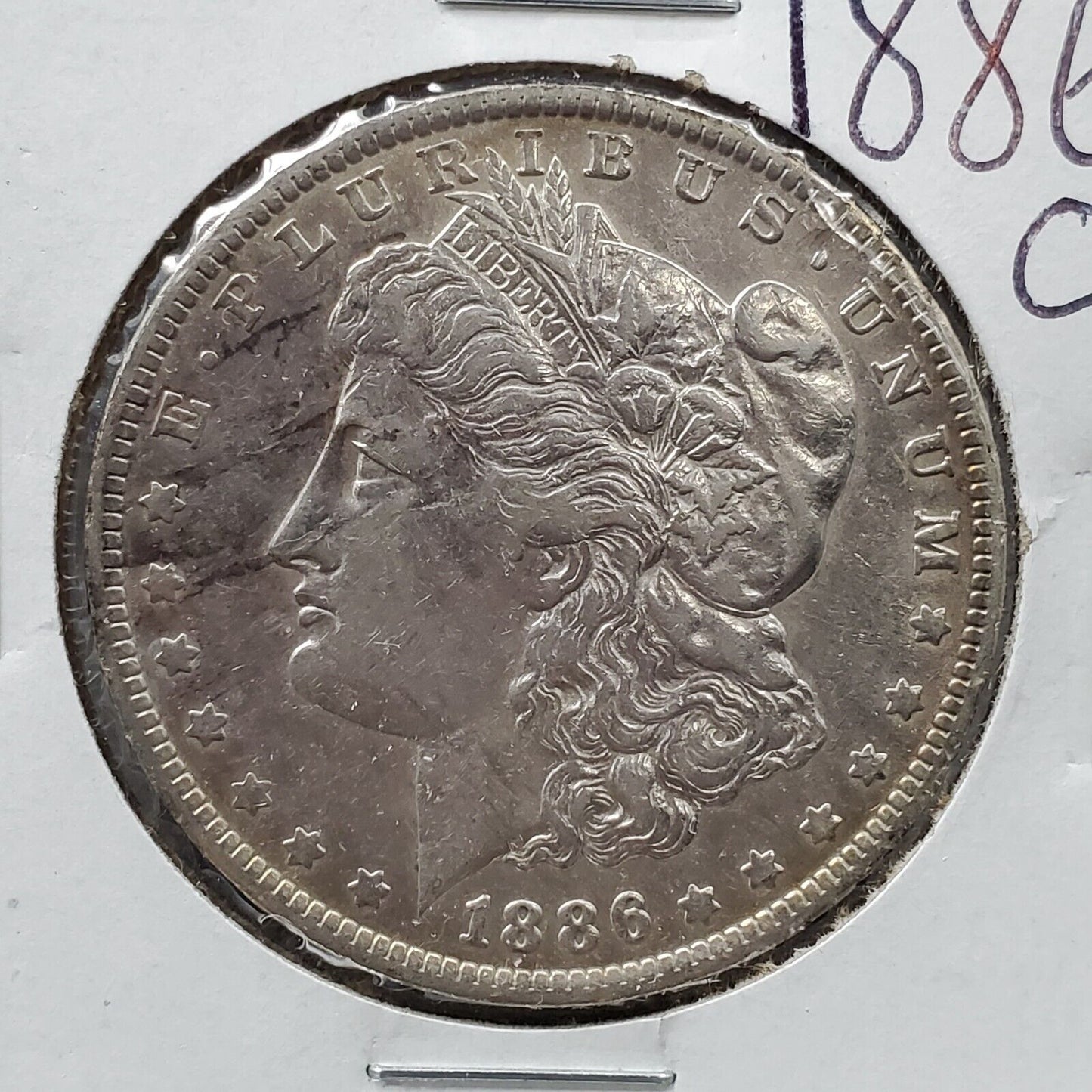 1886 O Morgan Silver Eagle Dollar XF EF Extra Fine Circulated