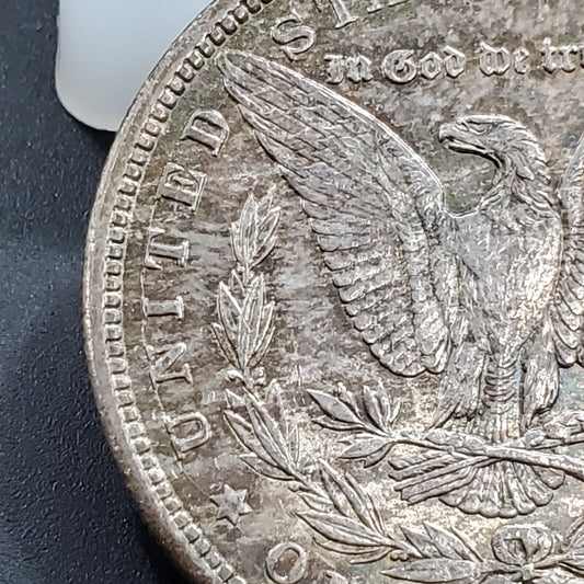 1900 O Morgan Dollar Coin Variety VAM 21 D2 Rare Die Cracks REV CH AU Toner