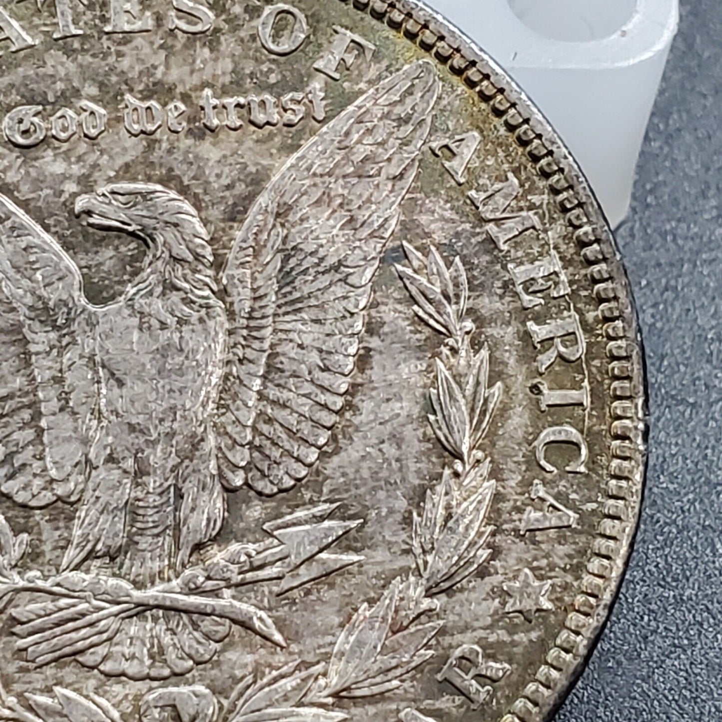 1900 O Morgan Dollar Coin Variety VAM 21 D2 Rare Die Cracks REV CH AU Toner