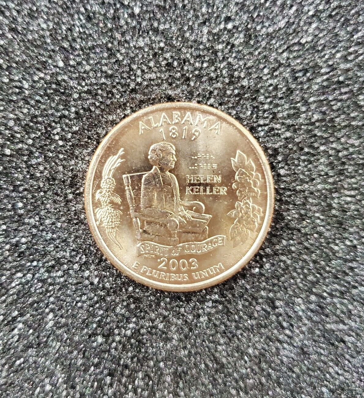 2003 P US Mint 50 State Quarters Coin & Die Set Alabama