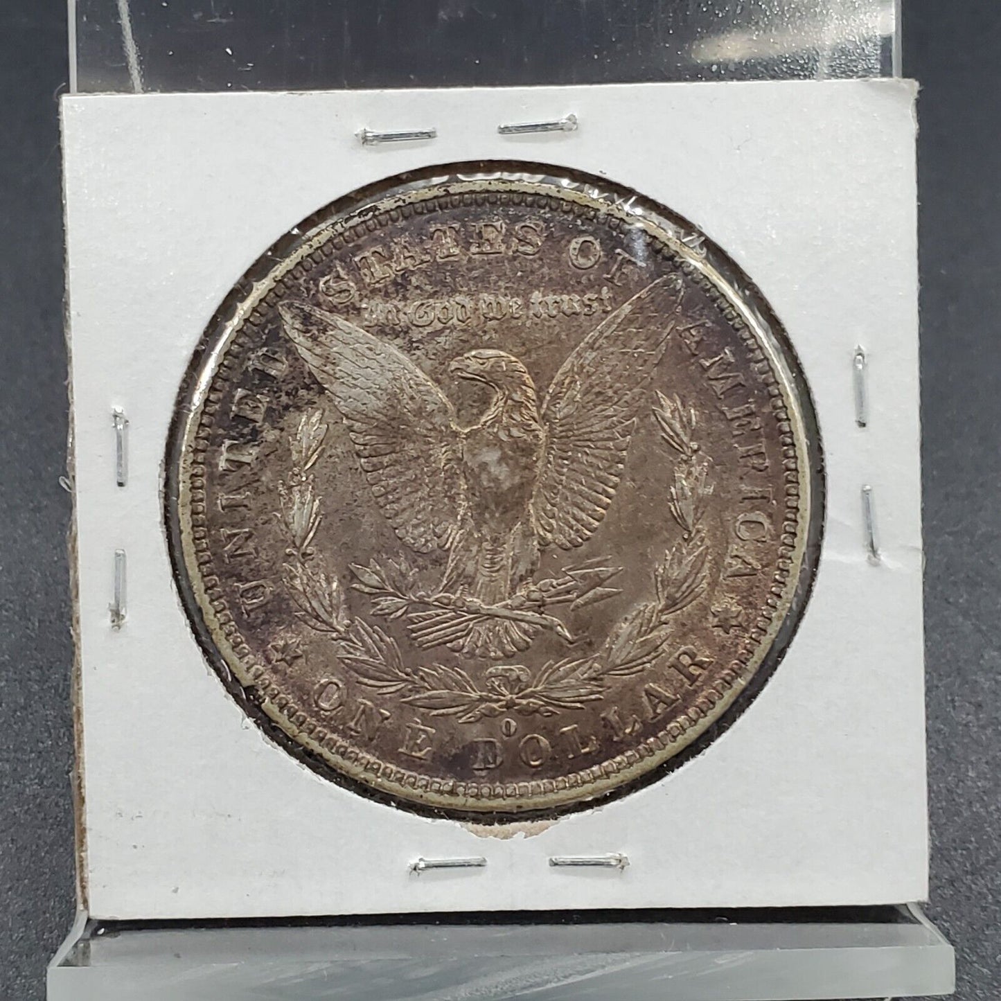 1881 O Morgan Silver Eagle Dollar Coin EF XF Extra Fine Neat Toning Toner