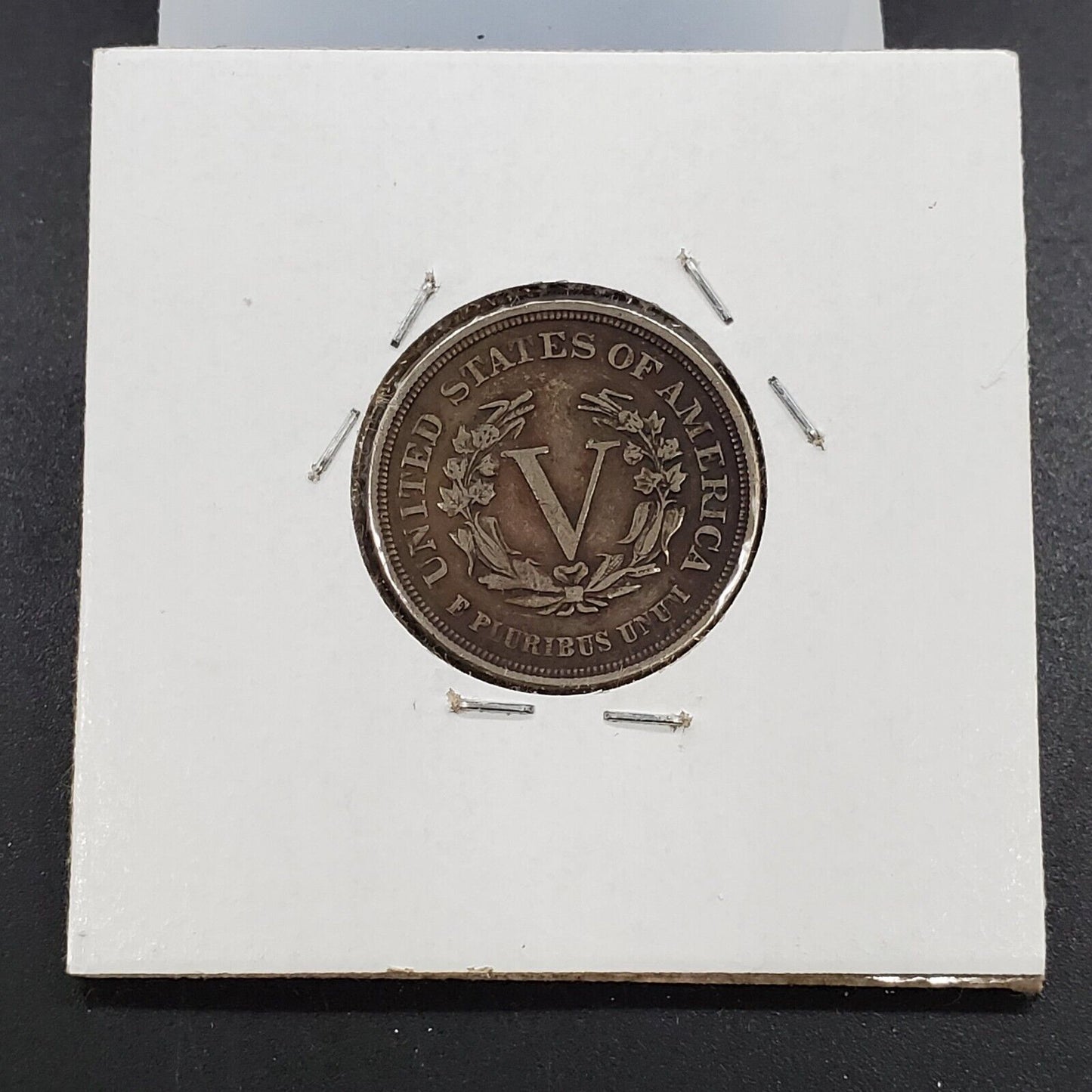 1883 No Cents Variety Liberty V Nickel Coin Circulated VF Very Fine Circ