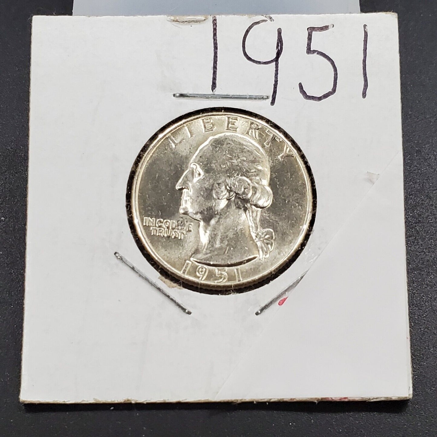 1951 P 25c Washington Quarter Coin Choice BU UNC