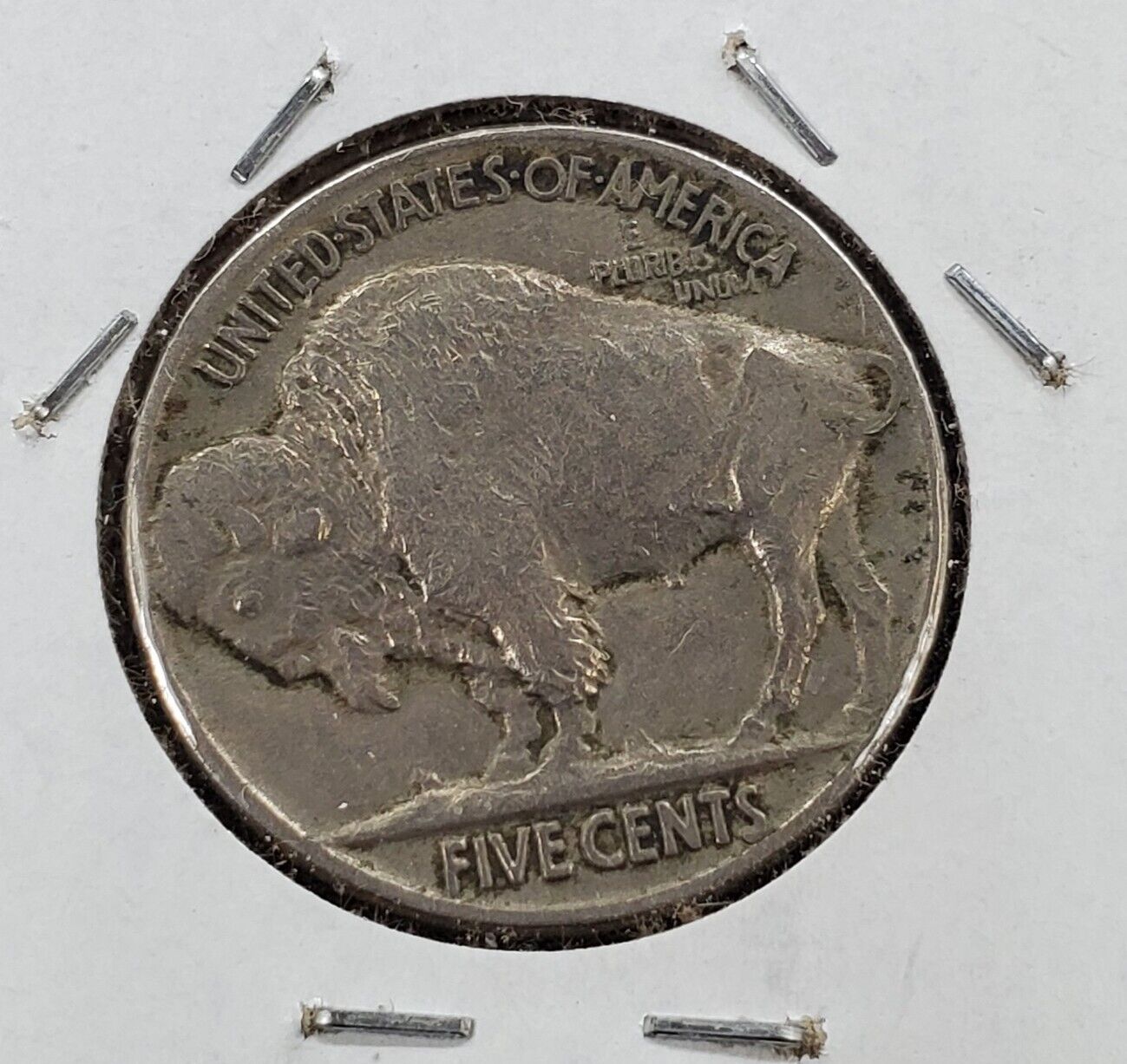 1934 5c Buffalo Indian Head Nickel Coin Choice Circulated VF VERY FINE