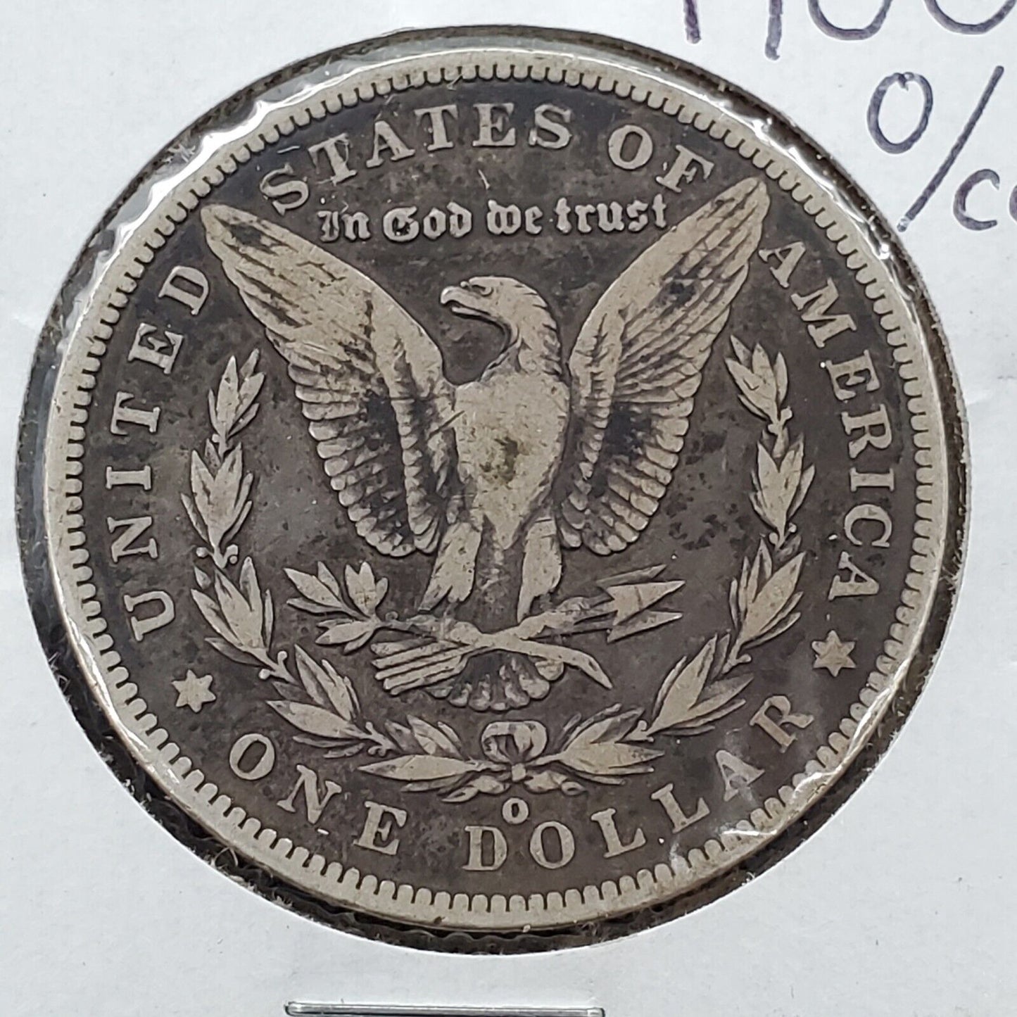 1900 O/CC  Morgan Silver Dollar Coin VF Very Fine Circulated