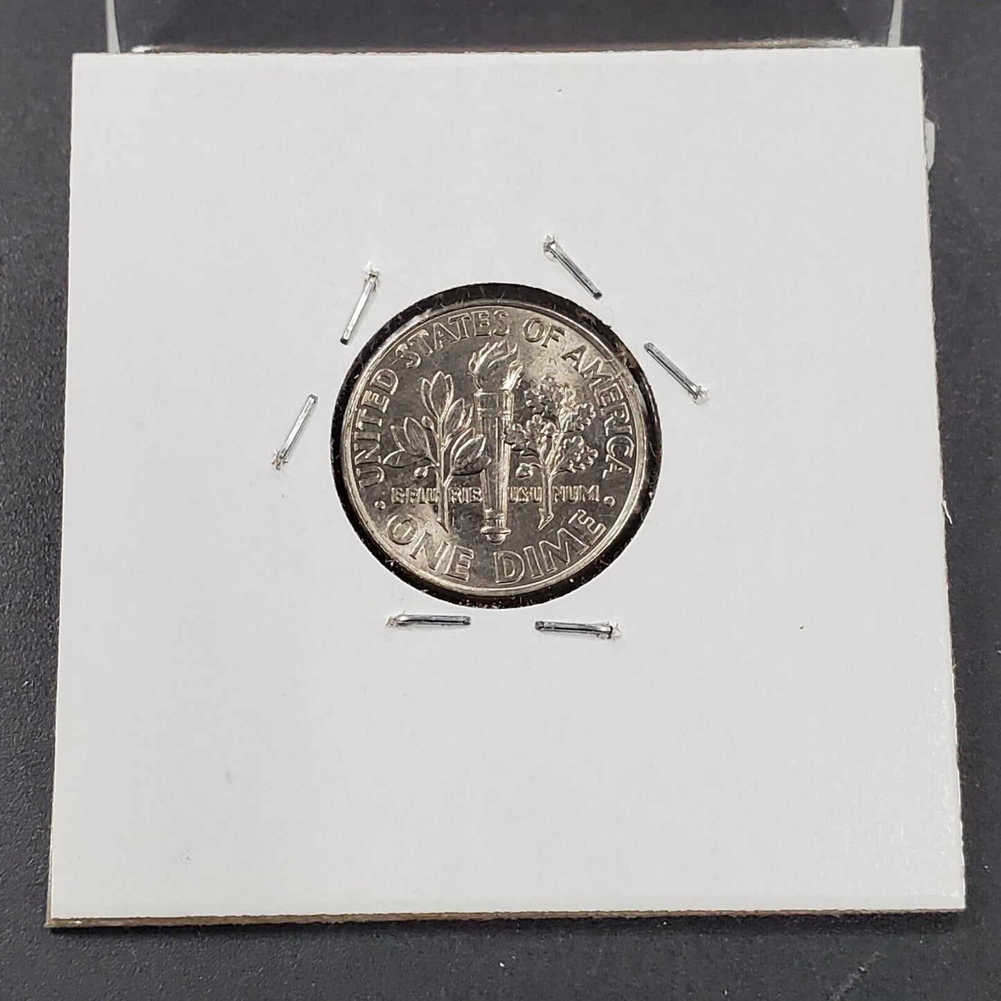 2006 P Roosevelt Dime Coin Die Chip obverse XF / AU