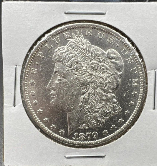 1879 O $1 Morgan Eagle Silver Dollar Coin UNC Semi Key Date