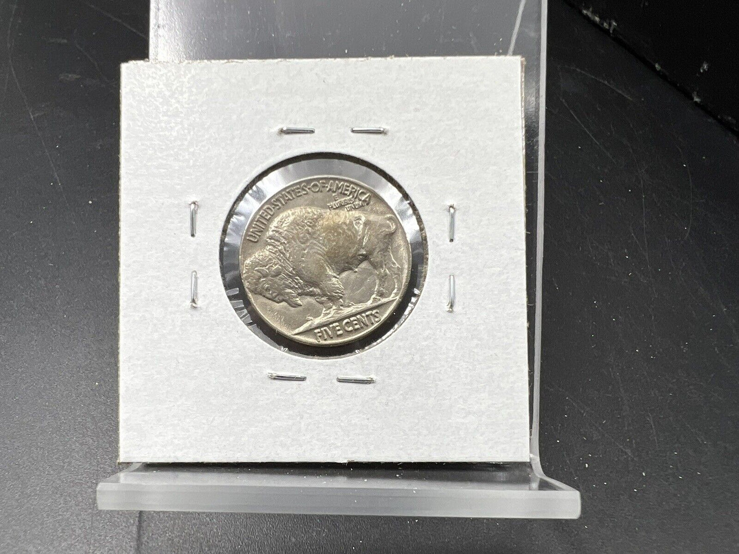 1937 P Buffalo Indian Head Nickel 5c Coin UNC 10% Rotated Die Error