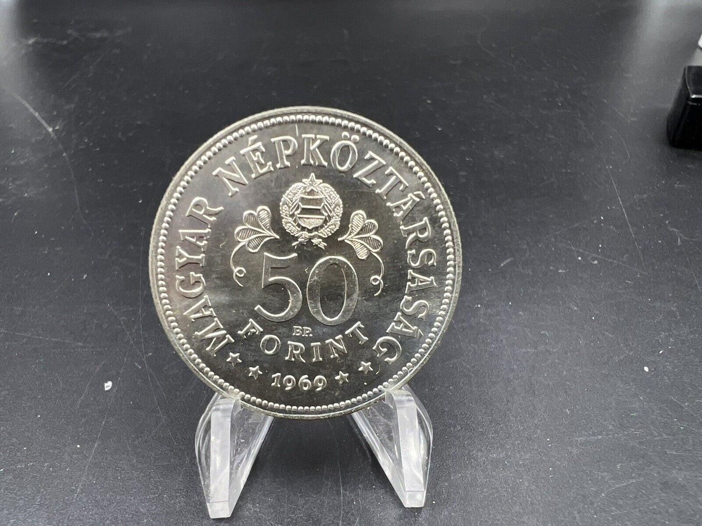 HUNGARY - Republic of Councils - 50 Forint 1969 - Km-589 - GEM BU Silver Coin