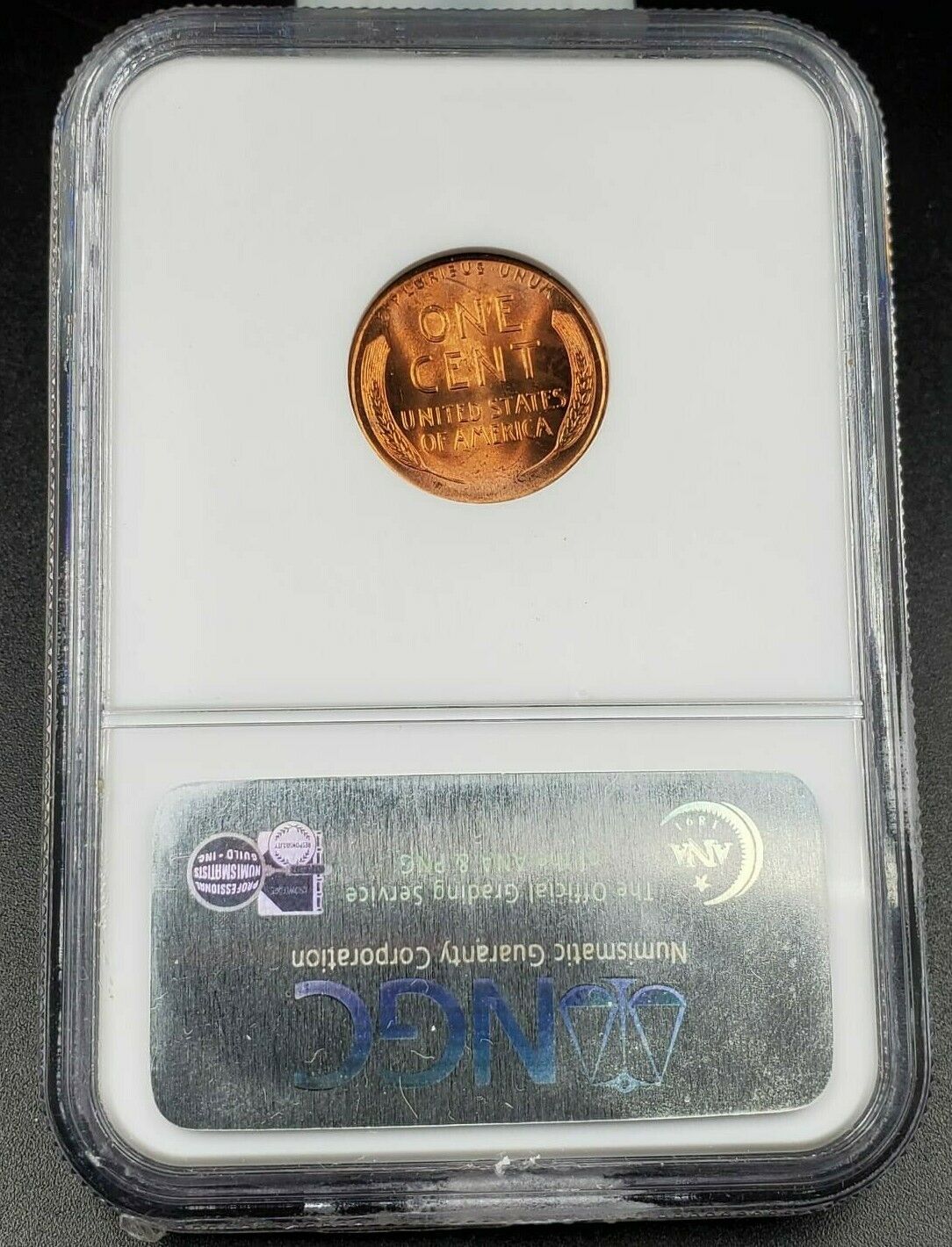 1944 P Lincoln Wheat WW2 Bronze Shell Casing Cent Penny Coin NGC MS66 RED Philly