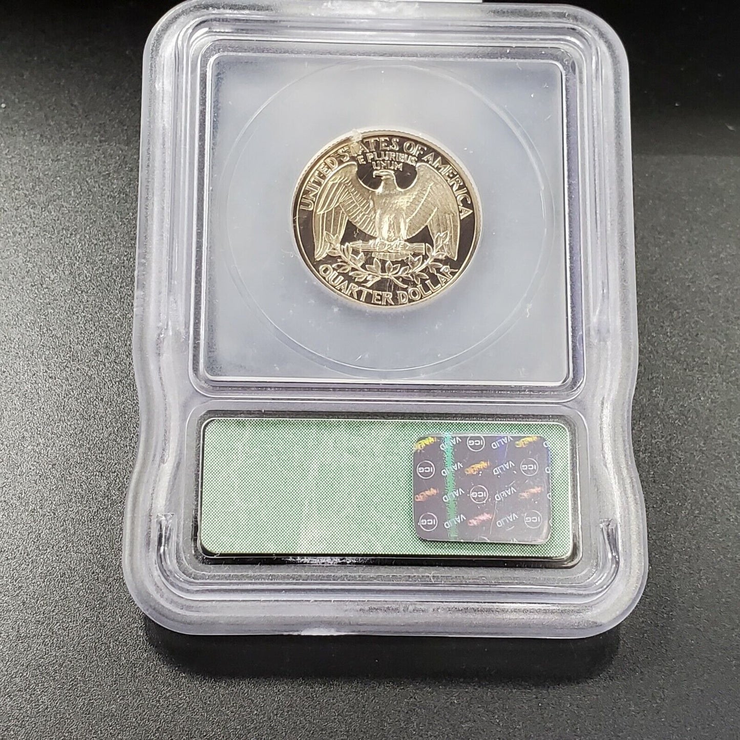 1978 S Washington Clad Proof Quarter Coin PR70 ICG 25c GEM DCAM