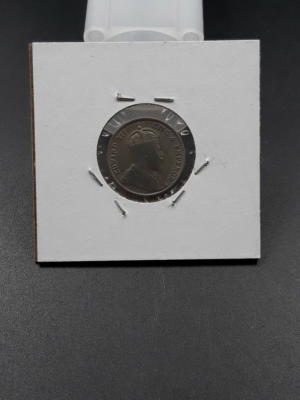 1902 Hong Kong 10 Cent 80% Silver Coin 1902 香港十分银币 Nice Circulated Condition