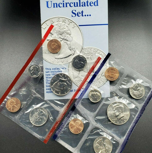 1998 US Mint Uncirculated Set OGP COA RobinsonsCoinTown Combined Ship Discounts