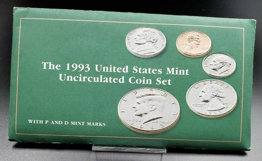 1993 US Mint Uncirculated Set OGP COA RobinsonsCoinTown Combined Ship Discounts