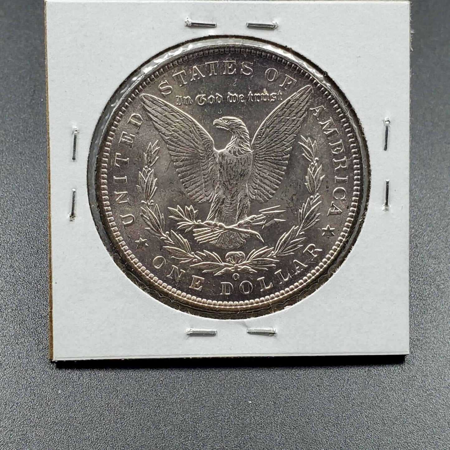 1899 O Morgan Silver Dollar Coin BU UNC Uncirculated Neat Toning Toner