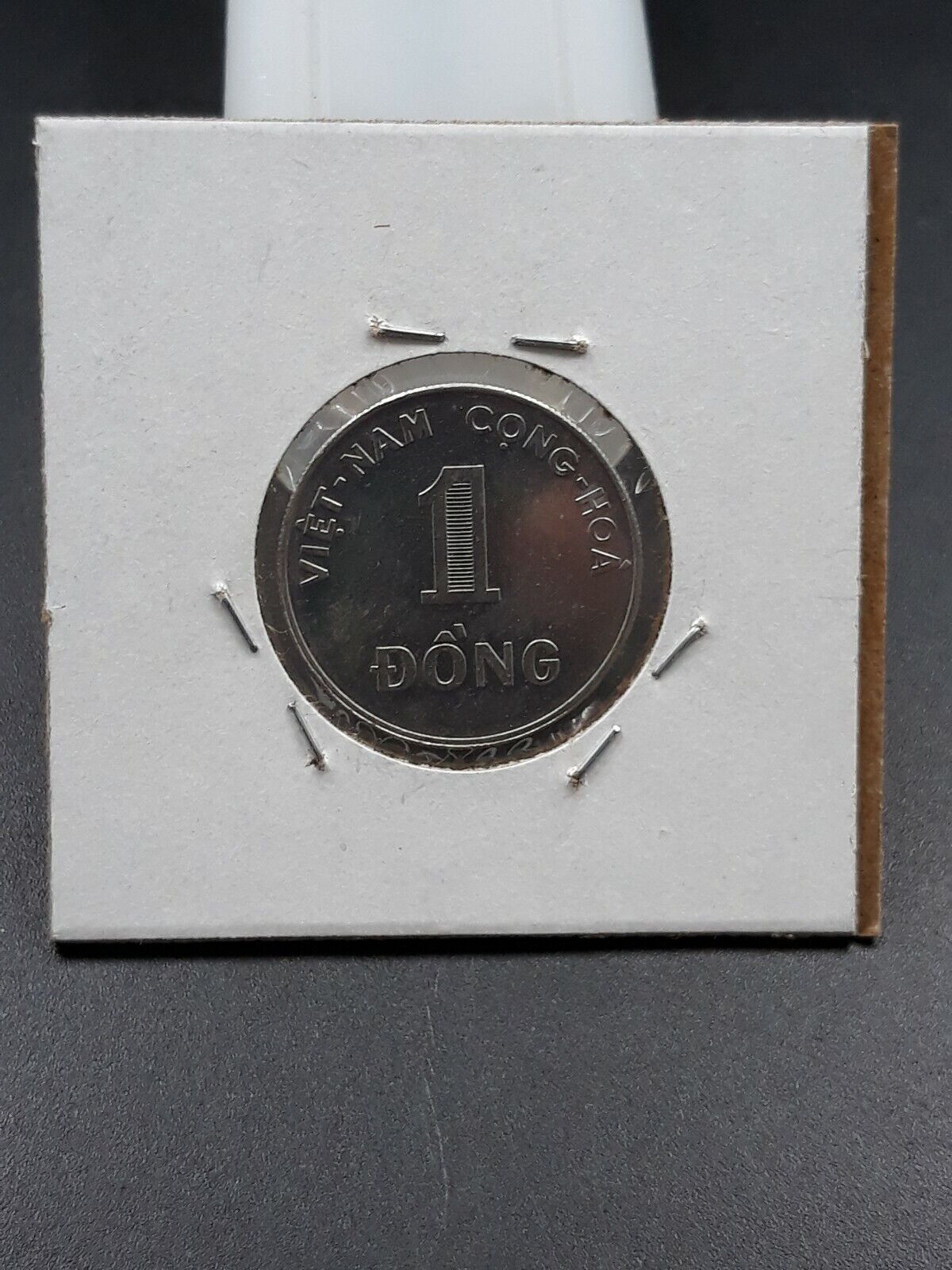 1971 V VIETNAM 1 Dong Choice BU UNC Rice Plant Coin Nickel Clad Steel Alloy