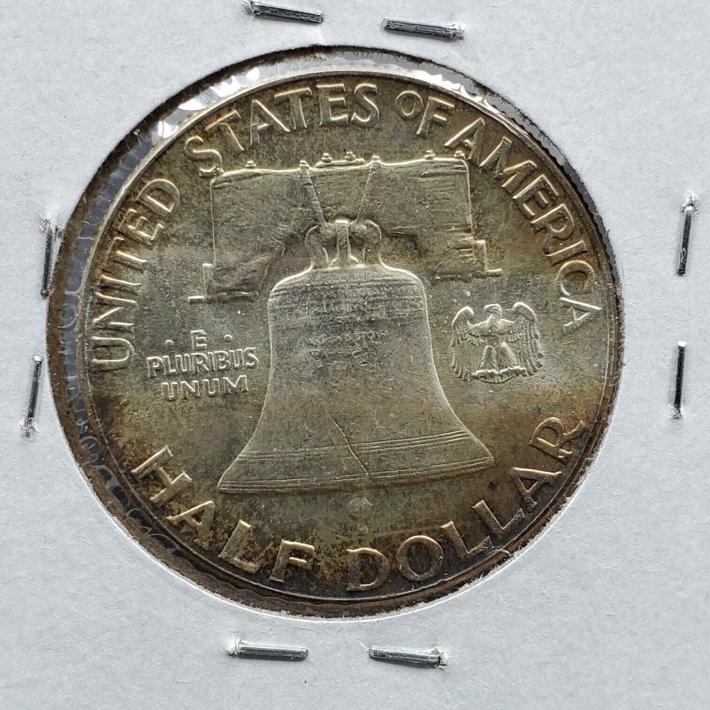 1949 P Franklin 90% Silver Half Dollar Coin Choice BU UNC Uncirculated Neat Tone