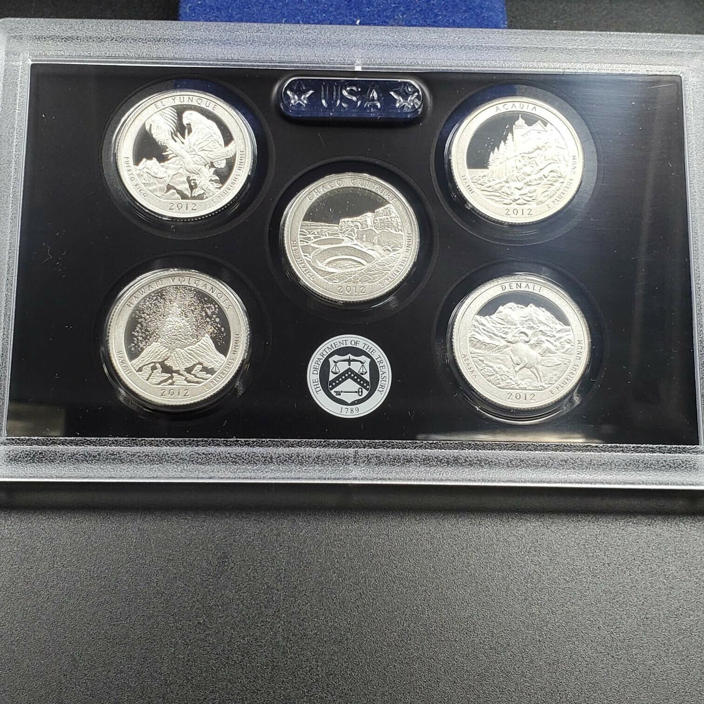 2012 S US Proof 90% Silver 14 Coin Set OGP Combo Ship Discount RobinsonsCoinTown