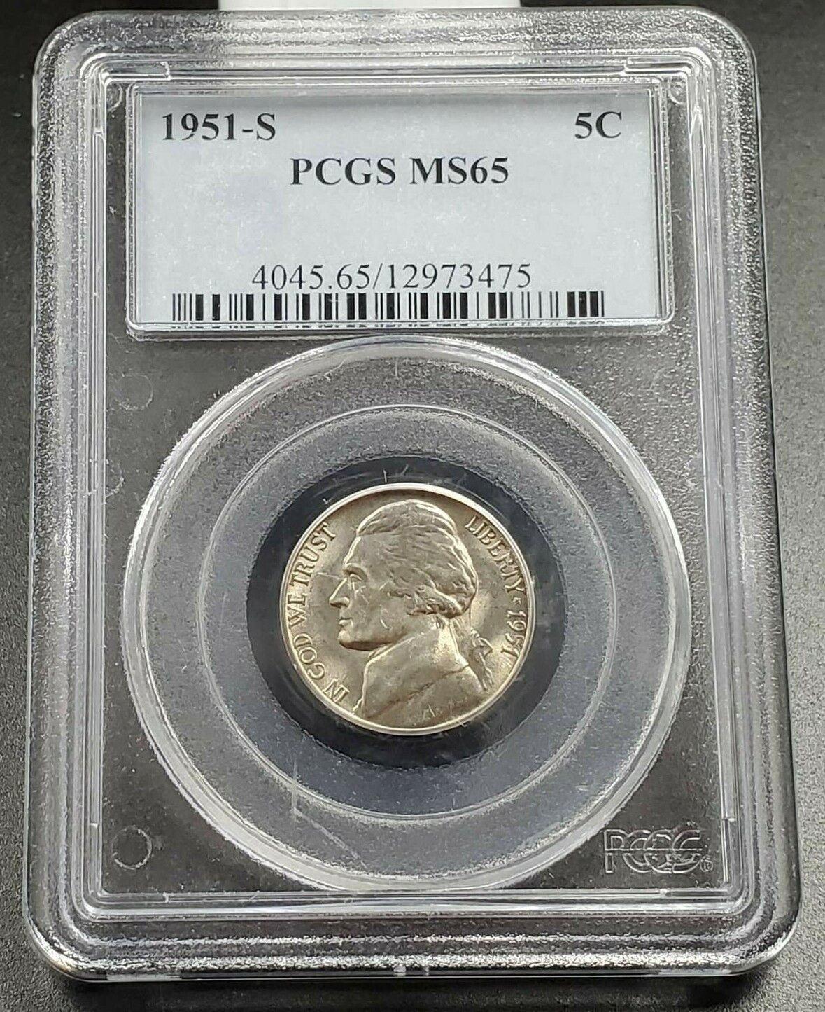 1951 S Jefferson Nickel Coin PCGS MS65 Robinsons Combined Shipping Discounts