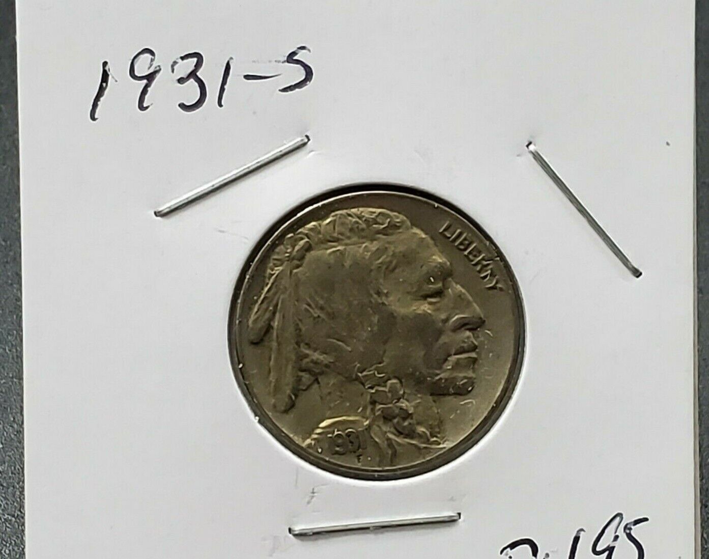 1931 S Buffalo Nickel Coin Choice VF Very Fine / XF Robinsons Comboship Discount