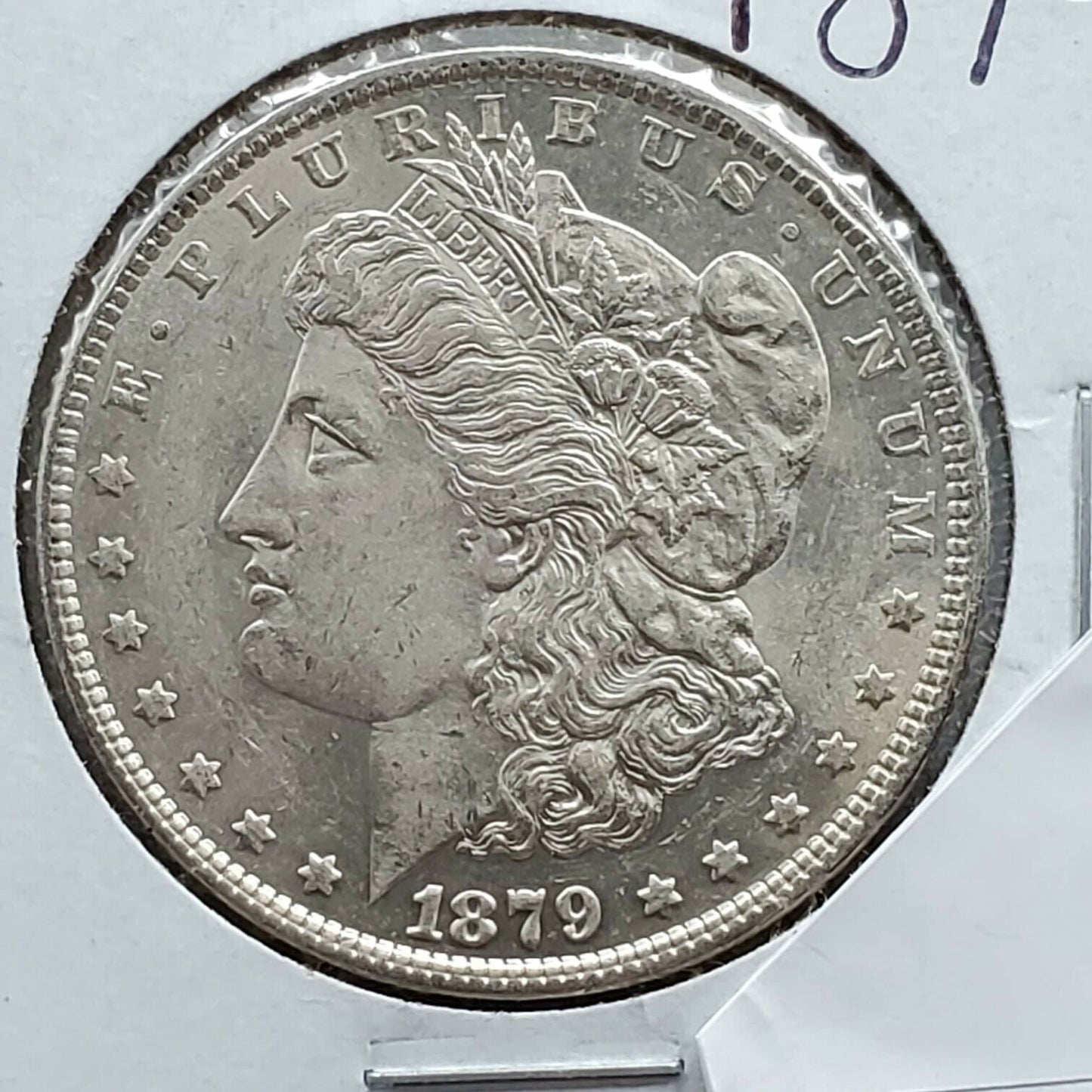 1879 P Morgan Silver Dollar Coin CH Choice BU Uncirculated