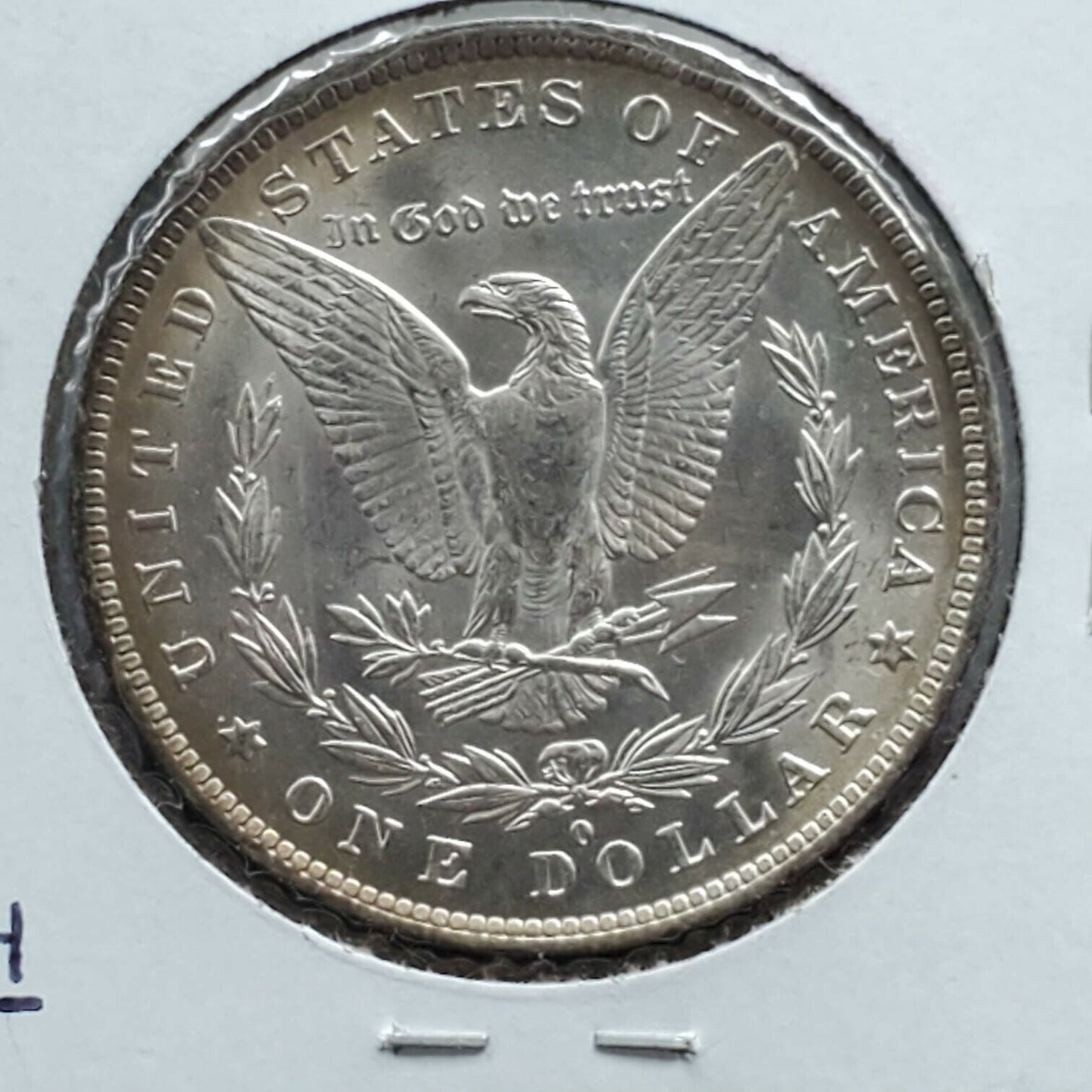 1882 O Morgan Silver Dollar Variety Coin AVG BU UNC  VAM-17A Clashed Die & Crack