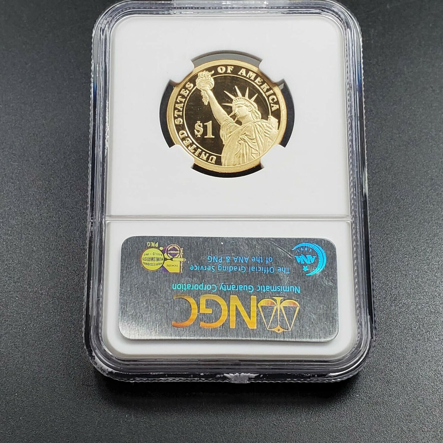 2008 S Martin Van Buren Presidential Dollar Coin NGC PF70 UCAM