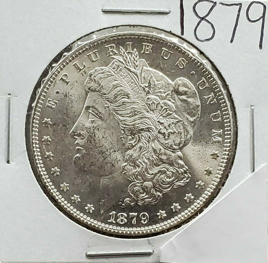 1879 P $1 Morgan Silver Dollar Coin Choice CH BU Uncirculated Philadelphia Mint