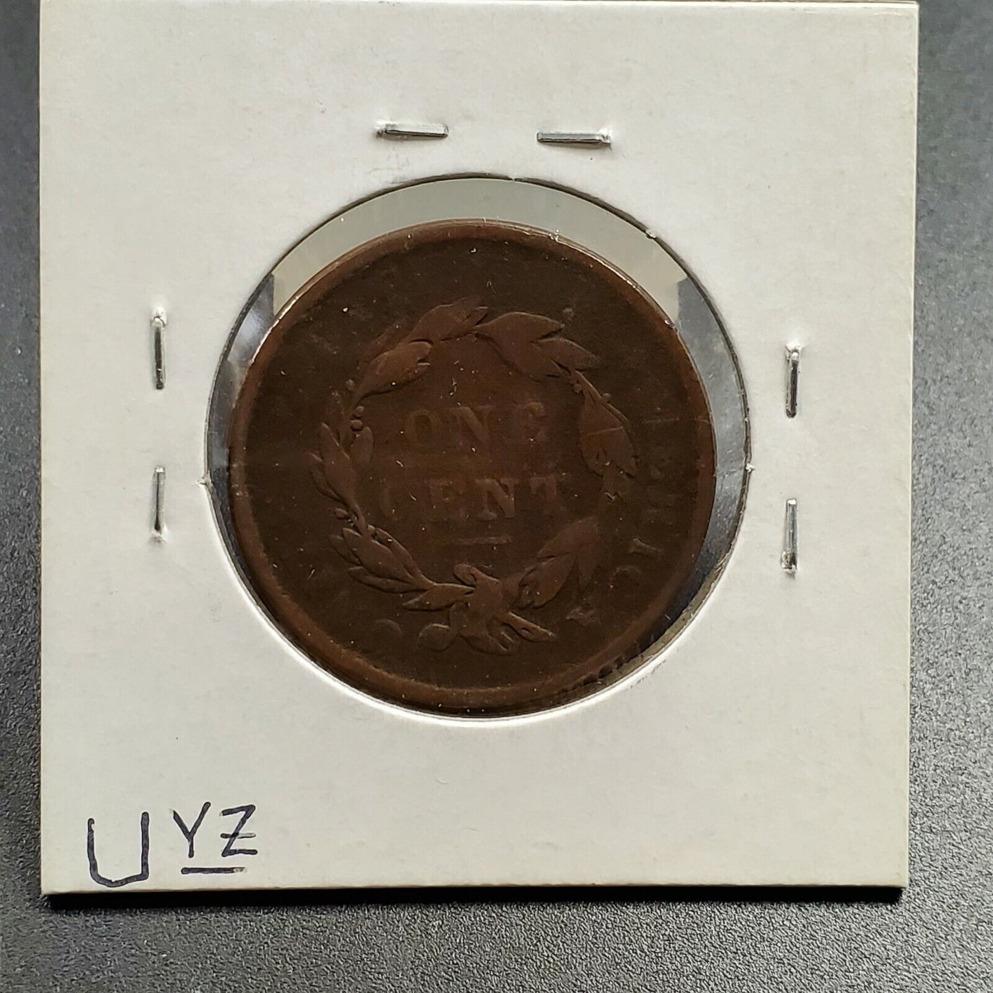1837 Coronet Liberty Head US Large Cent 1c Ch Circulated Small Letters Variety
