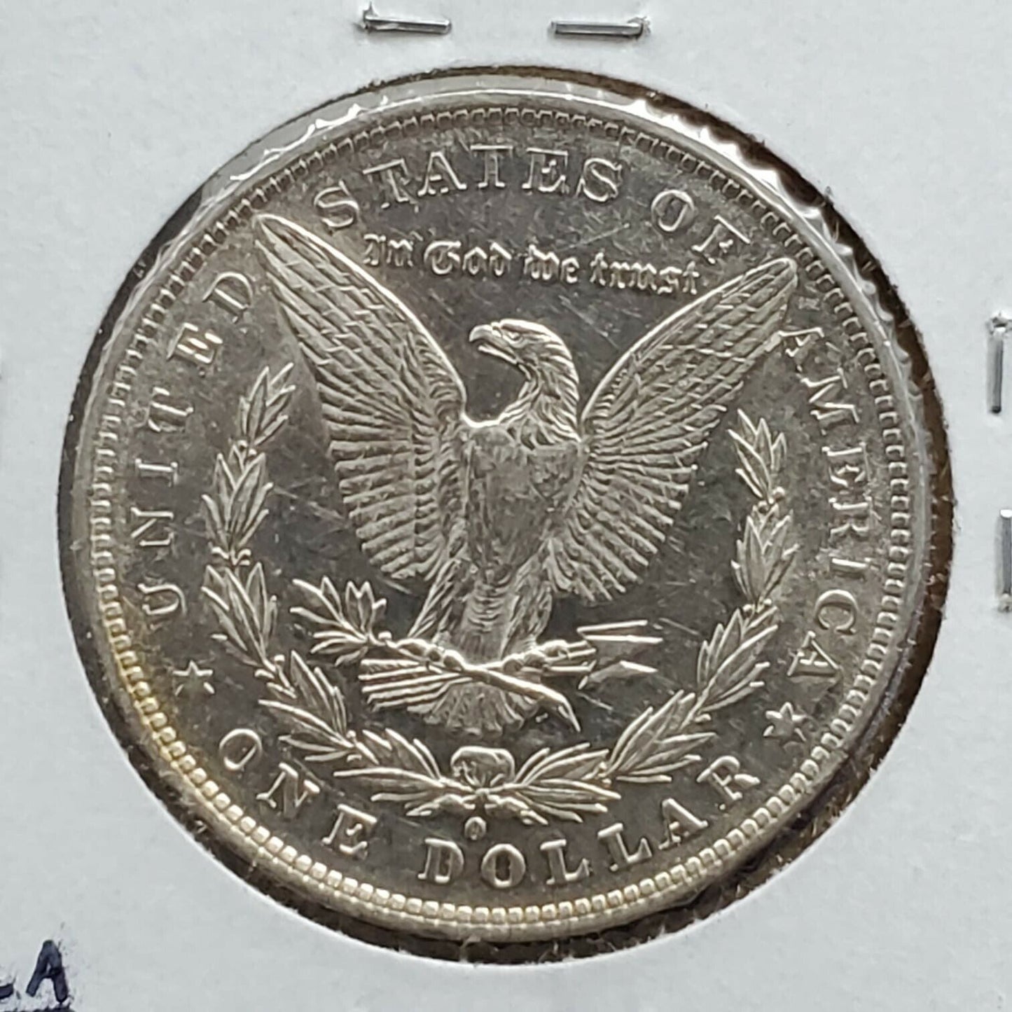 1881 O $1 Morgan Silver Dollar Coin AU About Uncirculated Circulation