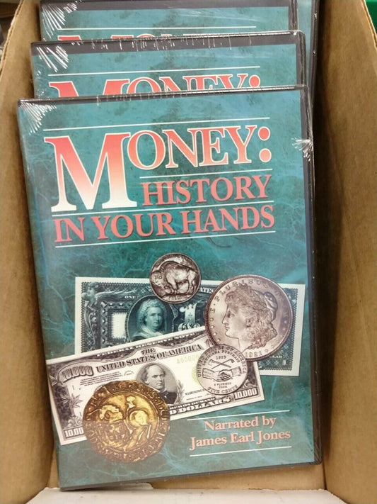 Money History In Your Hands DVD Video Collectible James Earl Jones Documentary