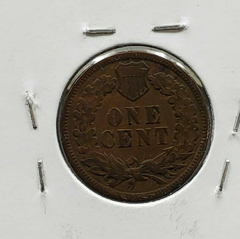 1883 Indian Head Cent Penny coin VF Very Fine Circulated