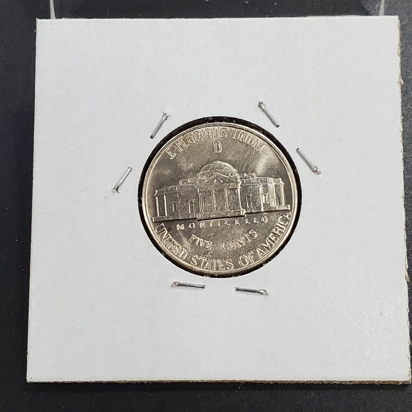 1943 D Jefferson Nickel WW2 Silver War Nickel BU UNC World War Two Era Coin