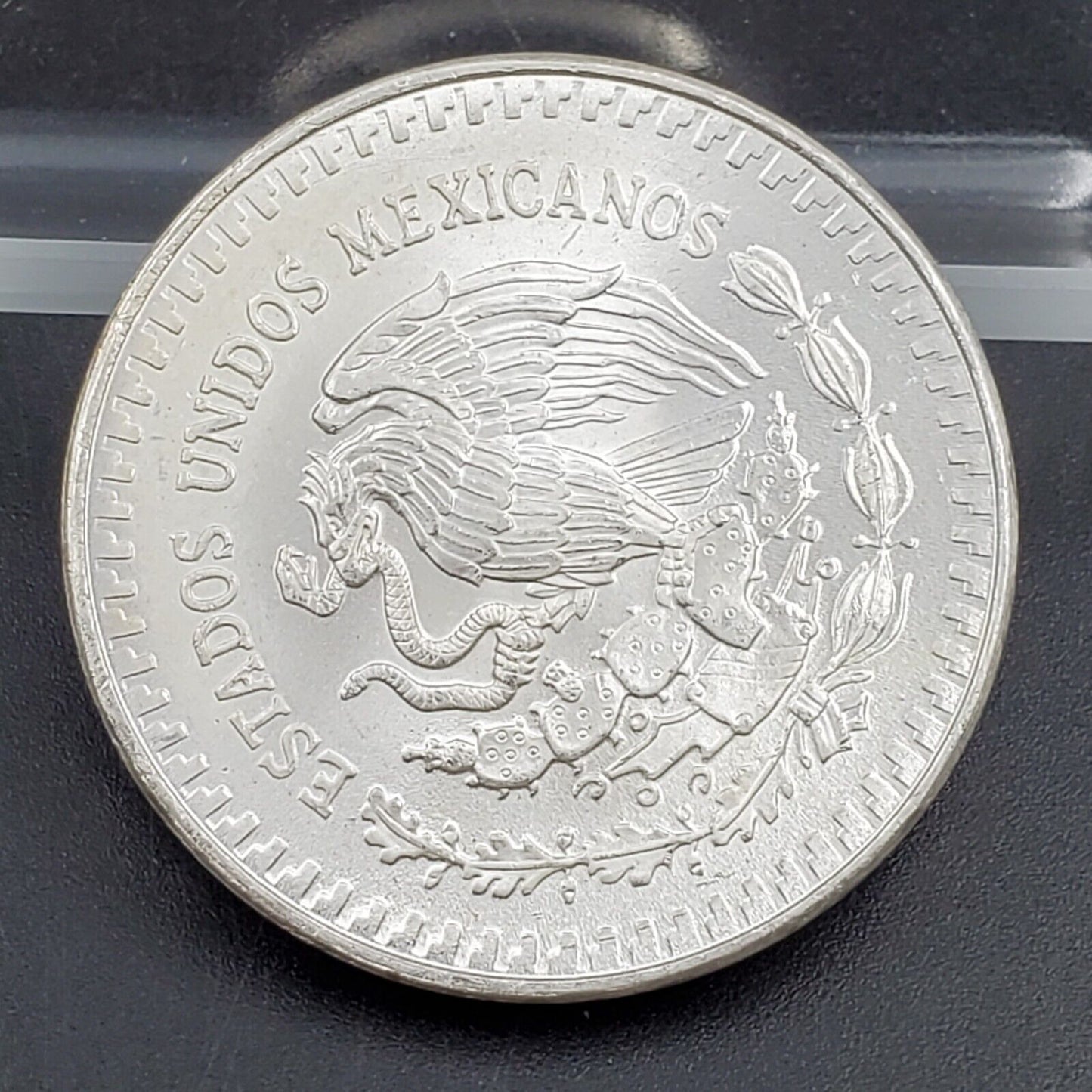 1982 Mo 1 oz Onza Mexico Libertad ULTRA Gem BU UNC Ley .999 Plata Pura #2