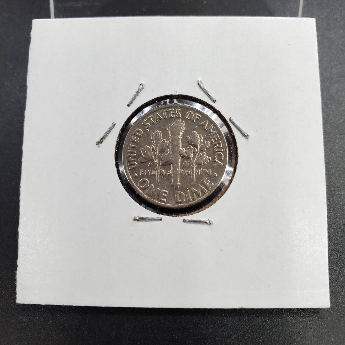 1990 P 10c Roosevelt Dime Die Polish Error Coin