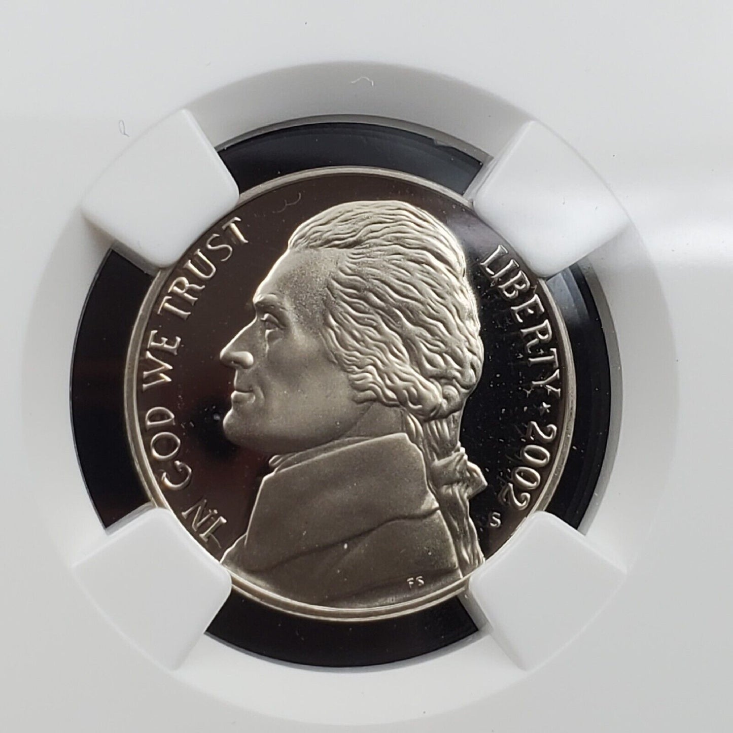 2002 S Jefferson Nickel Coin NGC PF69 UCAM Ultra Cameo Gem Proof