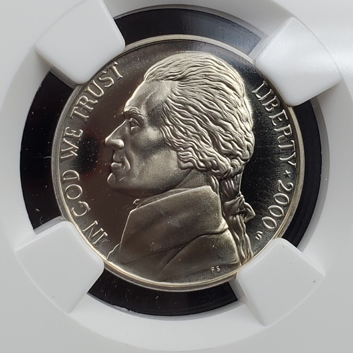2000 S Jefferson Nickel Coin NGC PF69 UCAM Ultra Cameo Gem Proof