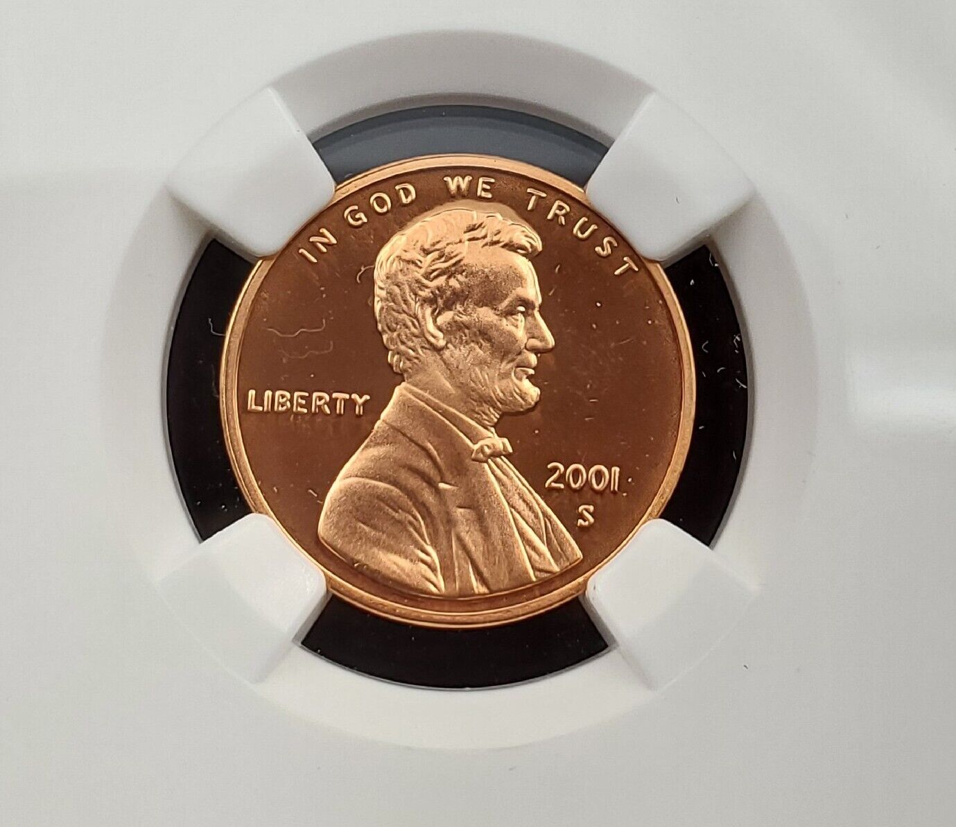 2001 S Lincoln Memorial Cent Penny coin 1c PF69 RD NGC Ultra Cameo UCAM