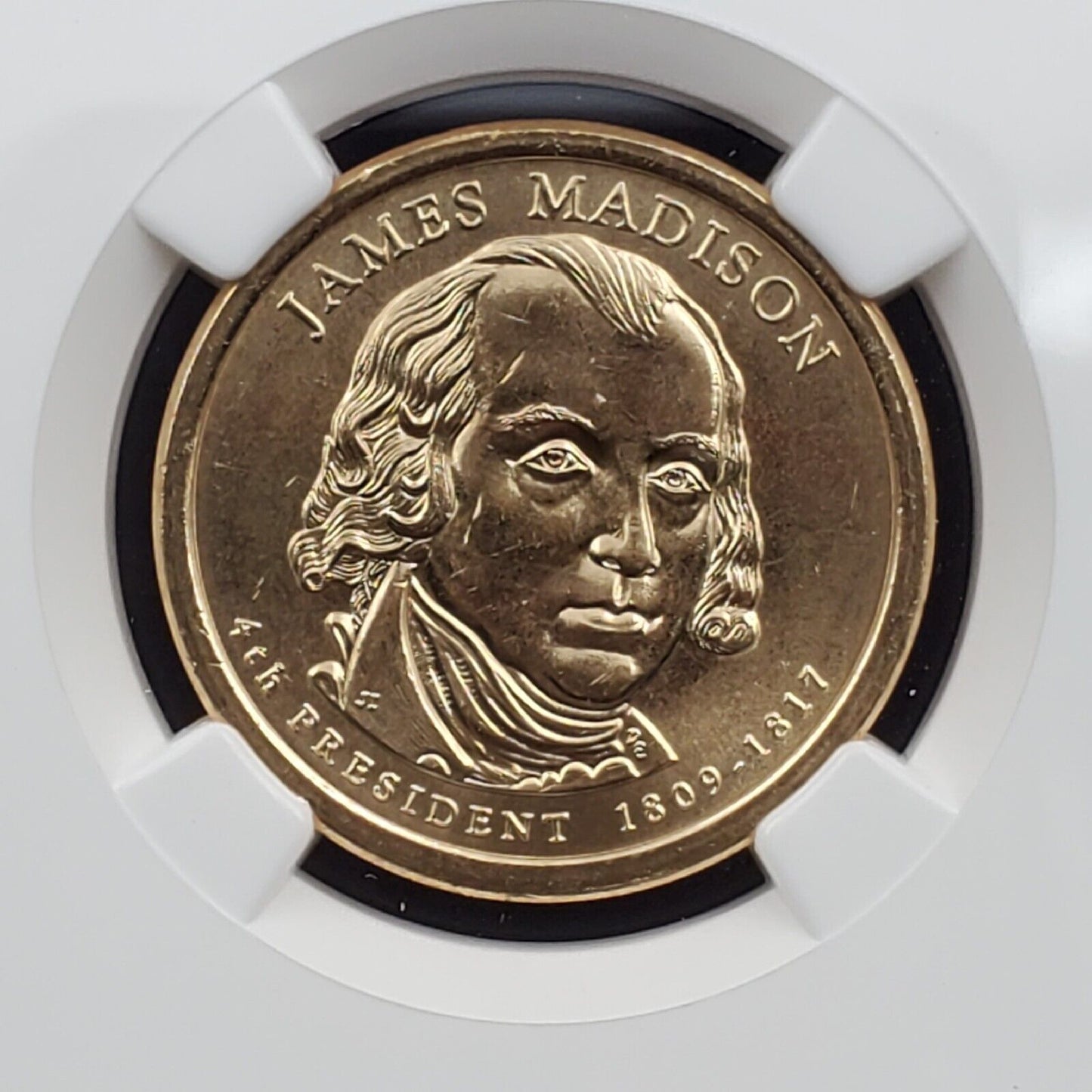 2007 P James Madison Presidential Brilliant  Uncirculated First Day Issue